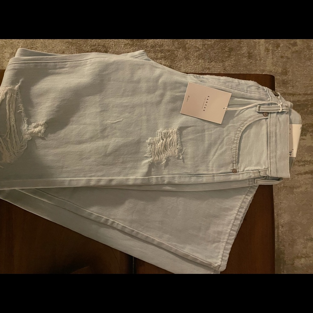Vici London/ Kancan ultra high rise 90s flare jeans - Picture 8 of 9